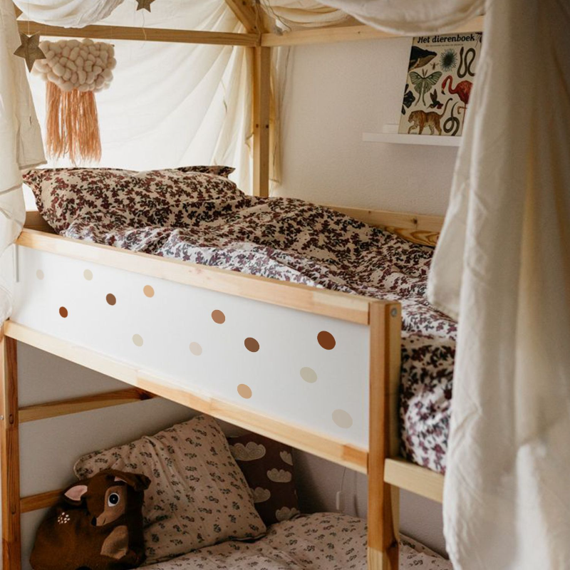 Creative Boho Polka Dot Wall S – обзор и цена Baby Nursery Vintage Decor
