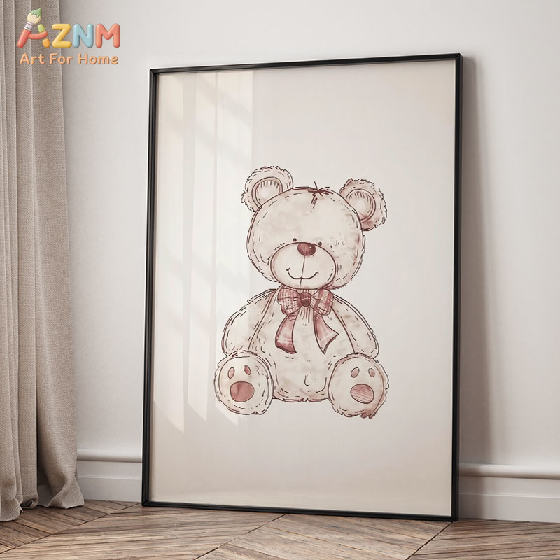 AZNM Vintage Baby Toy Canvas W – обзор и цена Baby Nursery Vintage Decor