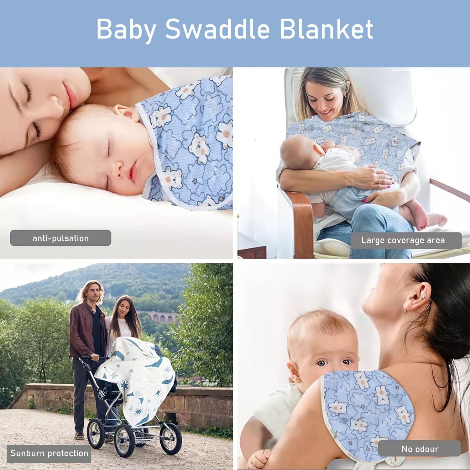 Baby Blanket Hat Set Cartoon P – обзор и цена Baby Nursery Items
