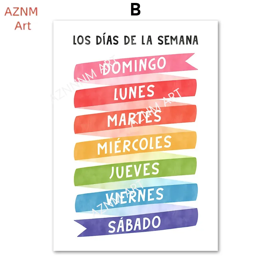 1PC Educational Spanish Alphab – обзор и цена Baby Nursery In Spanish