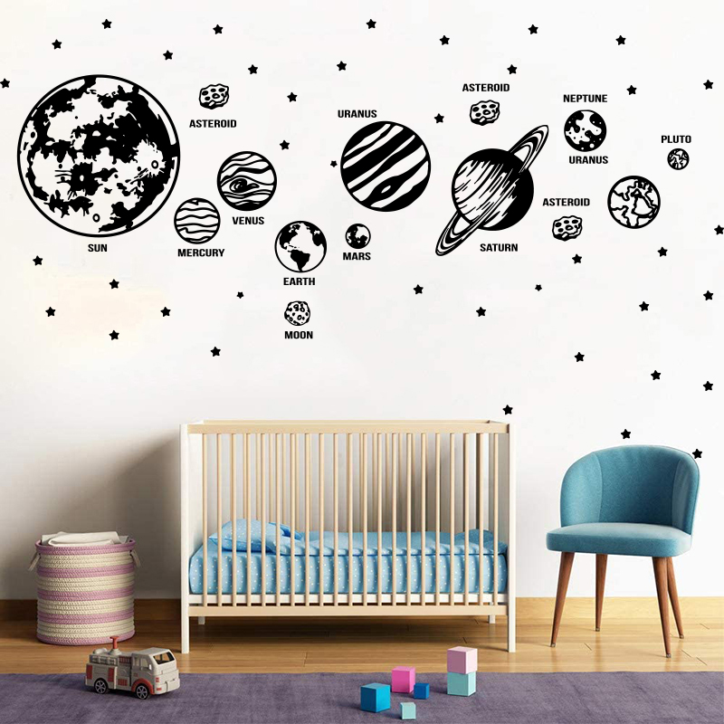 Large Planets Solar System Spa – обзор и цена Baby Nursery Modern