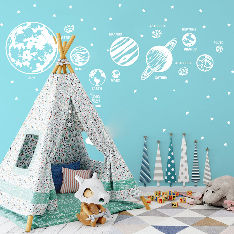 Large Planets Solar System Spa – обзор и цена Baby Nursery Modern