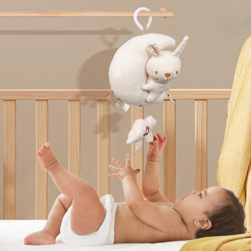U13F Plush Infant Car Toy With – обзор и цена Crib Mobile Musical