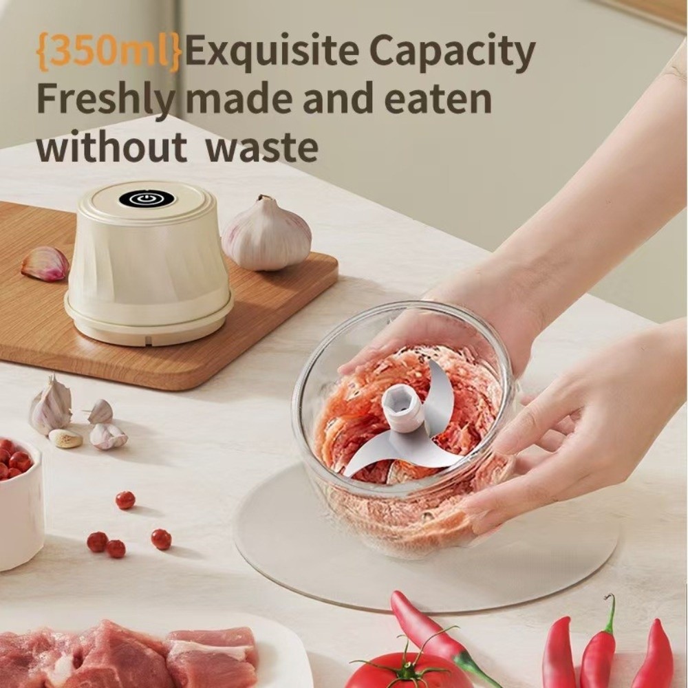 Wireless Mini Meat Grinder Por – обзор и цена Baby Food Processor