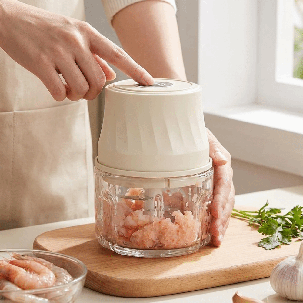 Wireless Mini Meat Grinder Por – обзор и цена Baby Food Processor