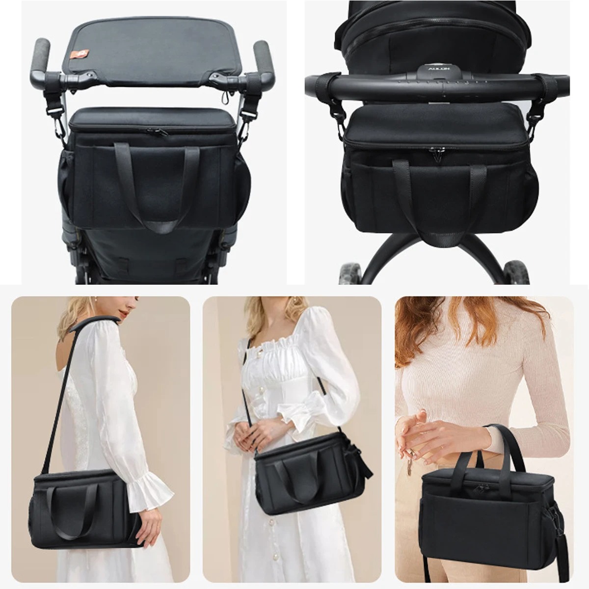 Stroller Organizer Bags Mummy  – обзор и цена Baby Bag Nursery