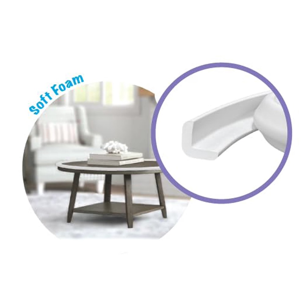 White Foam Rubber Edge Guard C – обзор и цена Corner Guard Foam