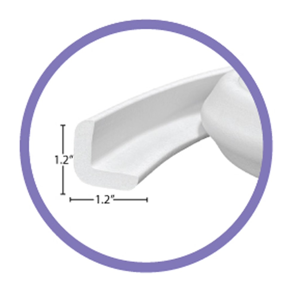 White Foam Rubber Edge Guard C – обзор и цена Corner Guard Foam