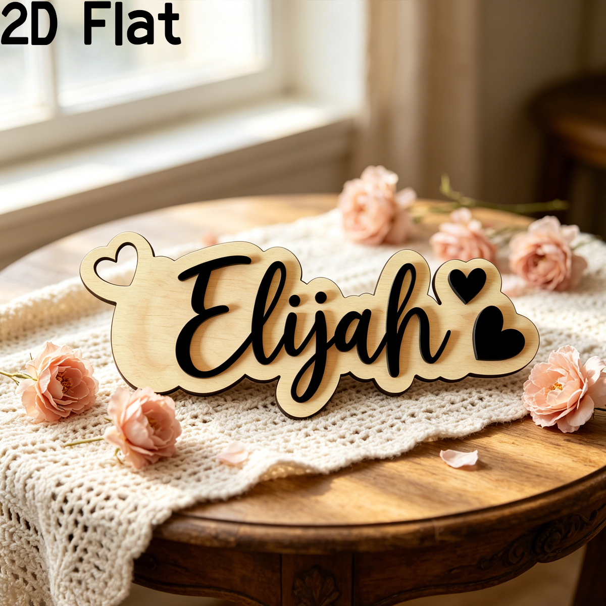 1Pc Custom Love Decor Wooden A – обзор и цена Baby Nursery In