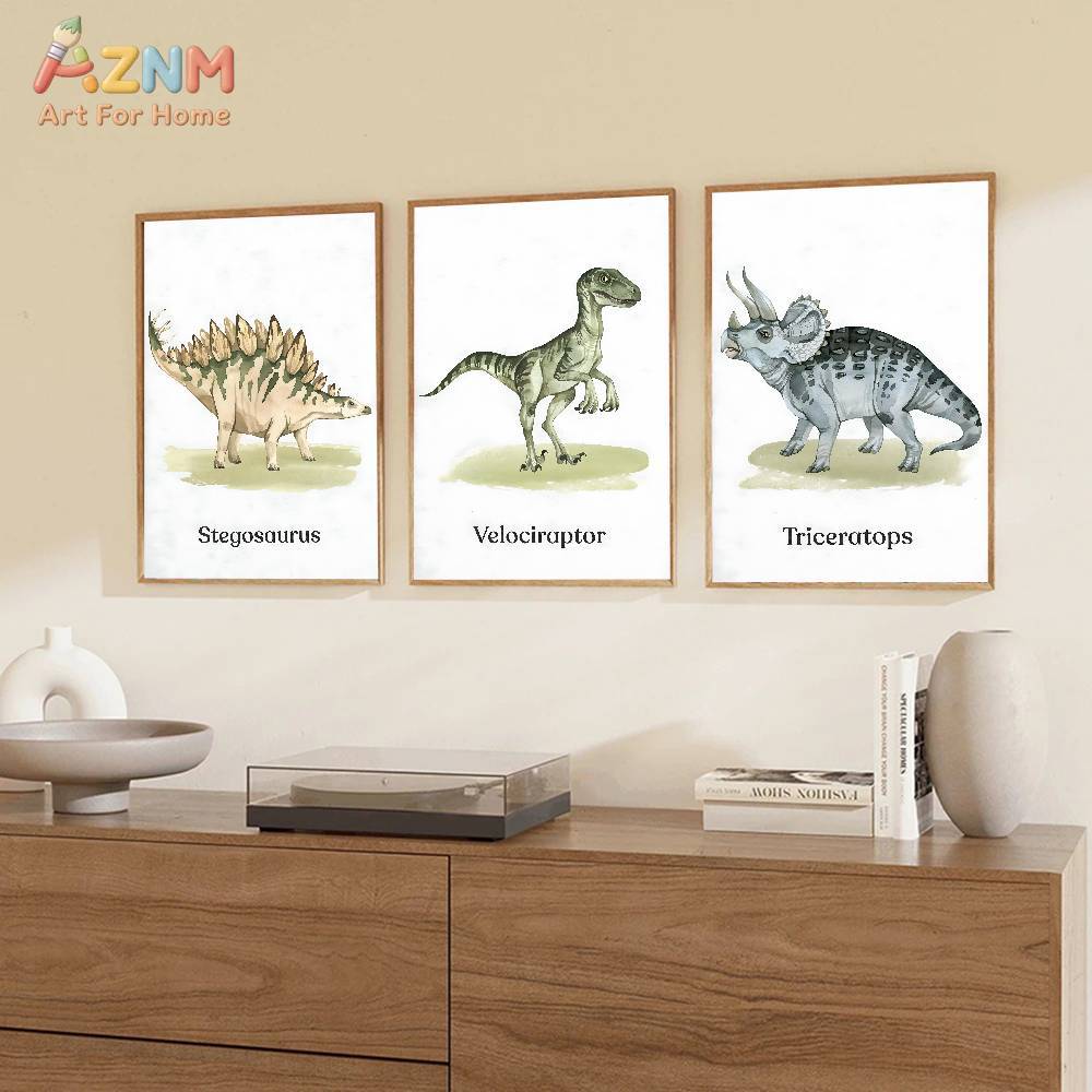 AZNM Cute Cartoon Animal Canva – обзор и цена Baby Nursery Modern