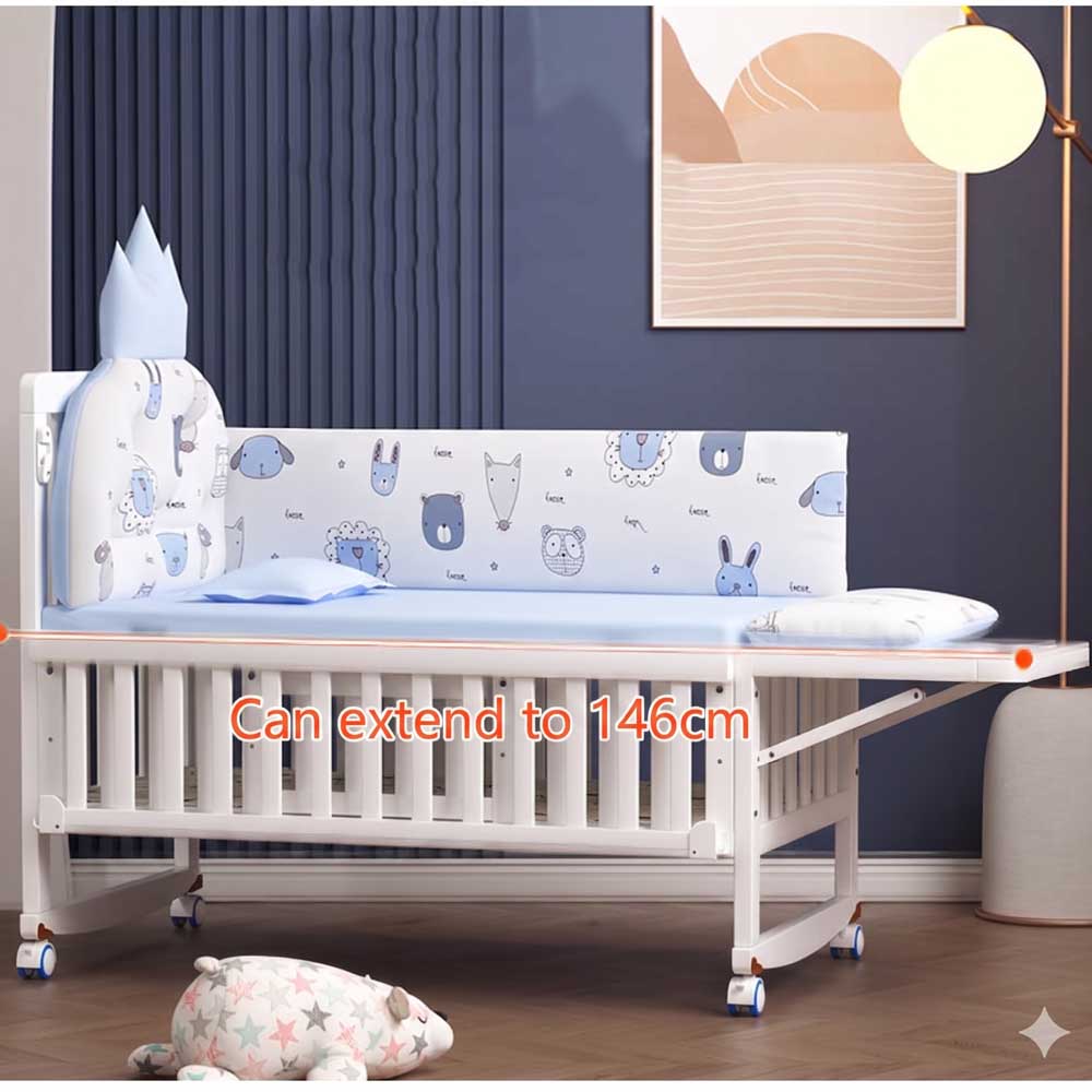 Premium Baby Crib Solid Wood C – обзор и цена Convertible Crib Set