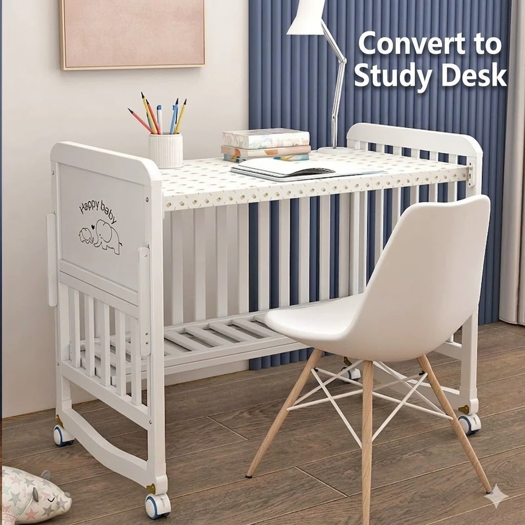 Premium Baby Crib Solid Wood C – обзор и цена Convertible Crib Set