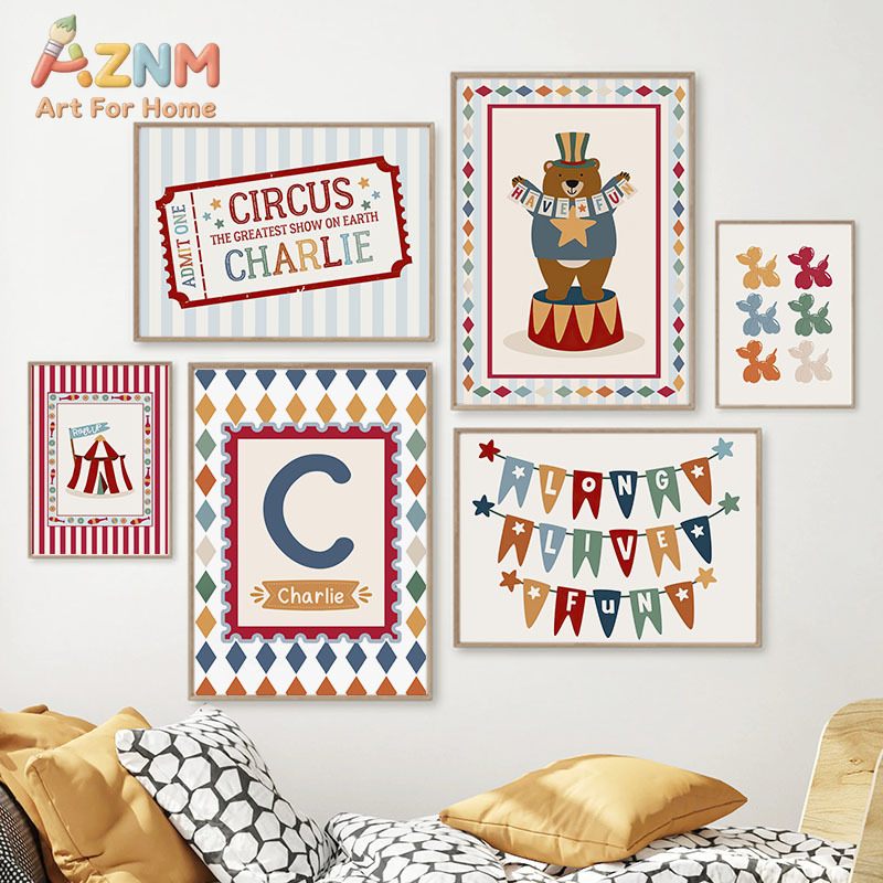 Circus Bear Magician Dog Quote – обзор и цена Baby Nursery Items