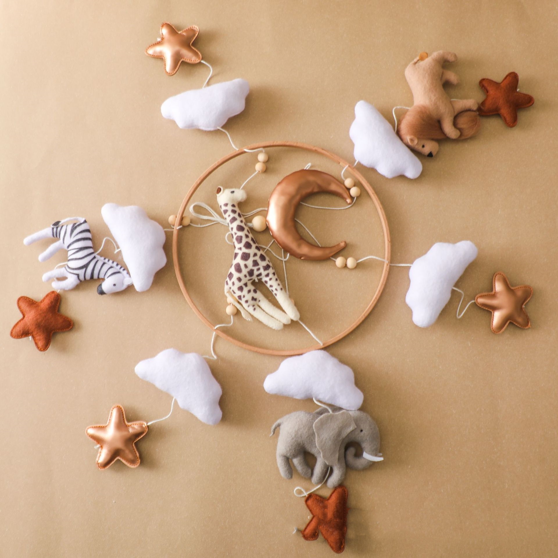 Hot Sale Nordic Handmade Felt  – обзор и цена Baby Nursery Modern