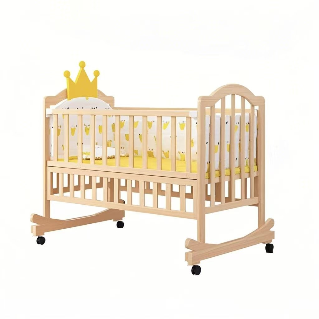 Pine Wood Baby Cribs Kid's  Ro – обзор и цена Convertible Crib Set