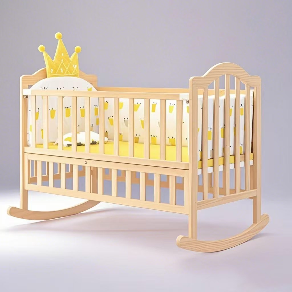 Pine Wood Baby Cribs Kid's  Ro – обзор и цена Convertible Crib Set