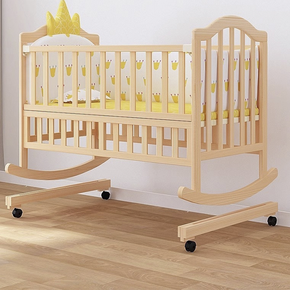 Pine Wood Baby Cribs Kid's  Ro – обзор и цена Convertible Crib Set